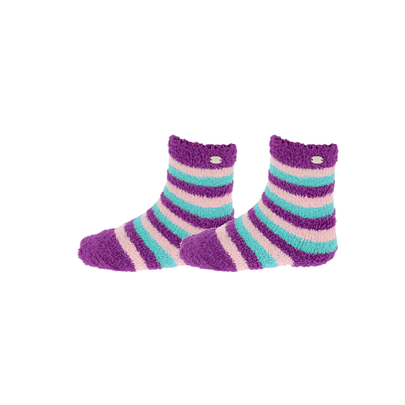 Equi-kids - Chaussettes Chenille rose/ violet/ ciel