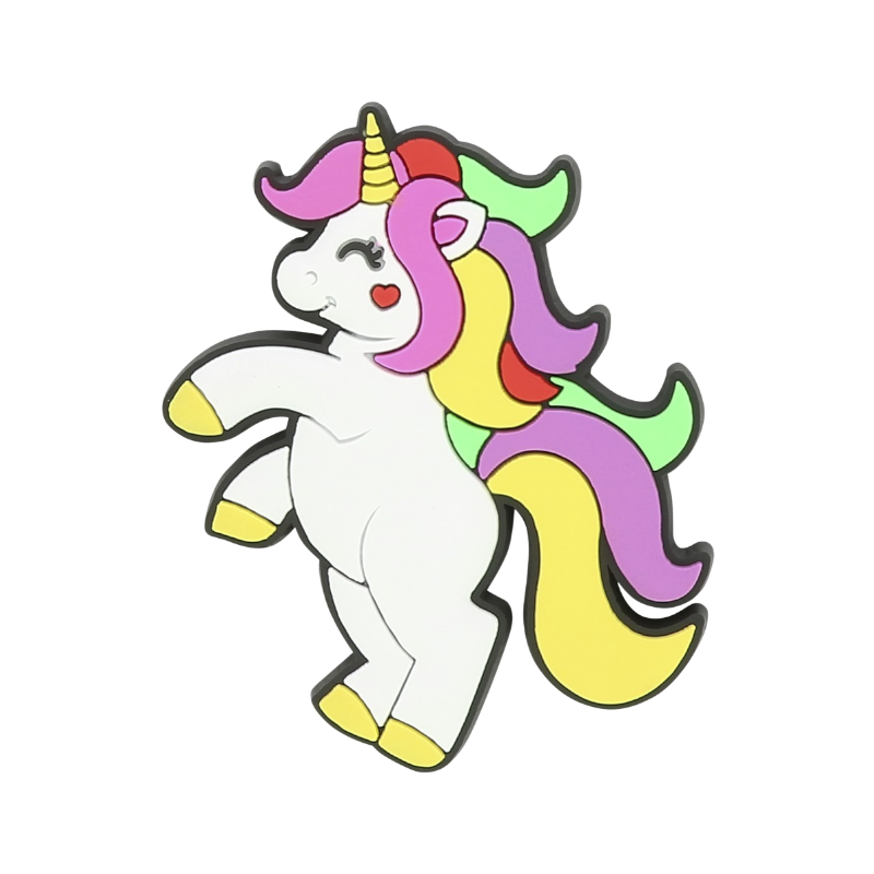 Equi-kids - White unicorn magnet 
