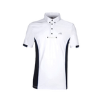 Equiline - Short-sleeve competition polo Gym white | - Ohlala