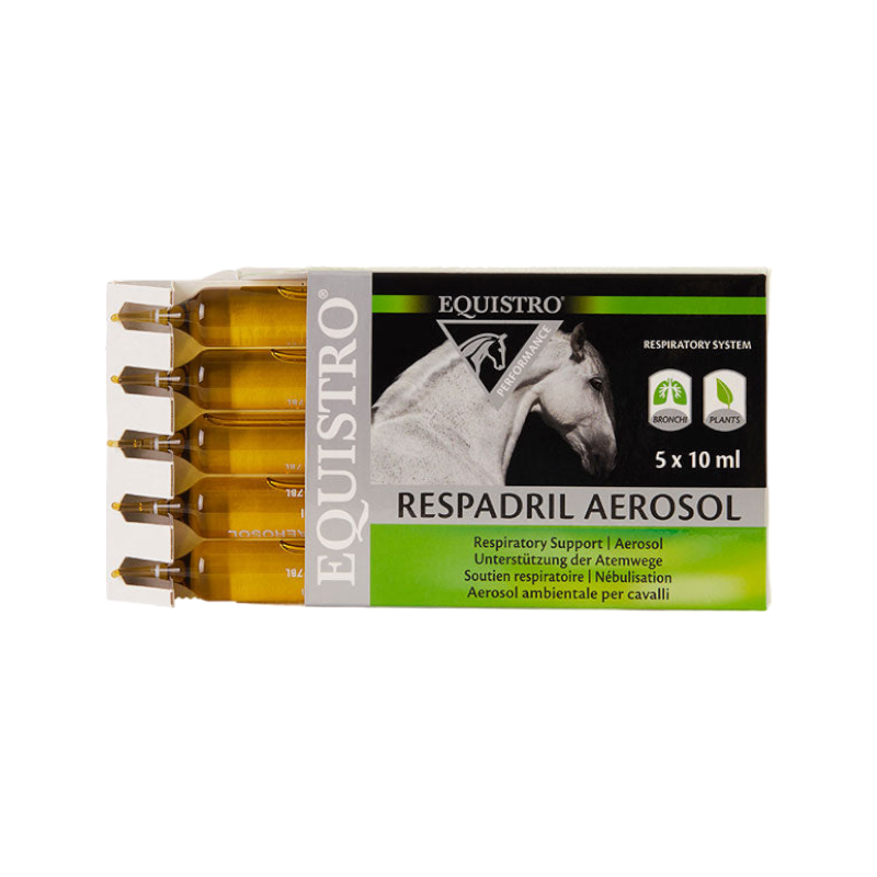 Equistro - Complément alimentaire système respiratoire respadril aérosol x5 | - Ohlala