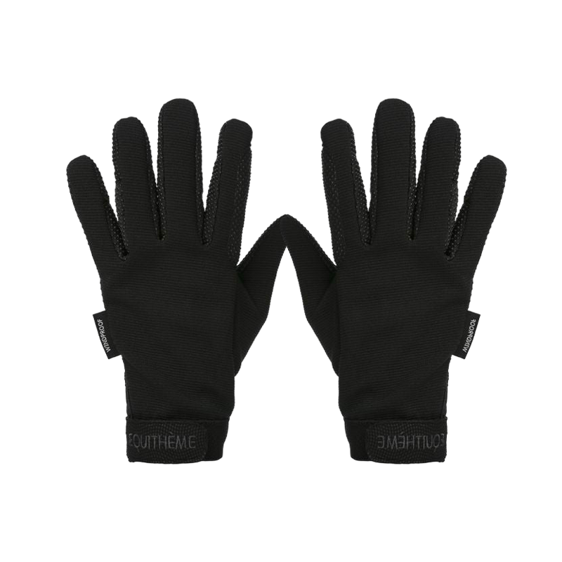 Equithème - Black Knit Gloves