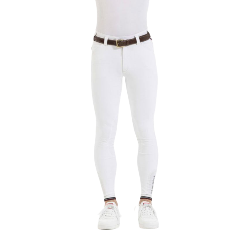 Equithème - Pantalon d'équitation homme Eliot blanc | - Ohlala