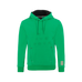 Equithème - Sweat à capuche unisexe Camille vert | - Ohlala