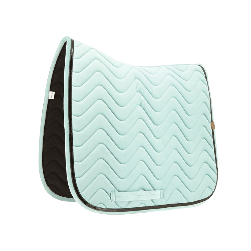 Equithème - Tapis de dressage Glossy vert clair | - Ohlala