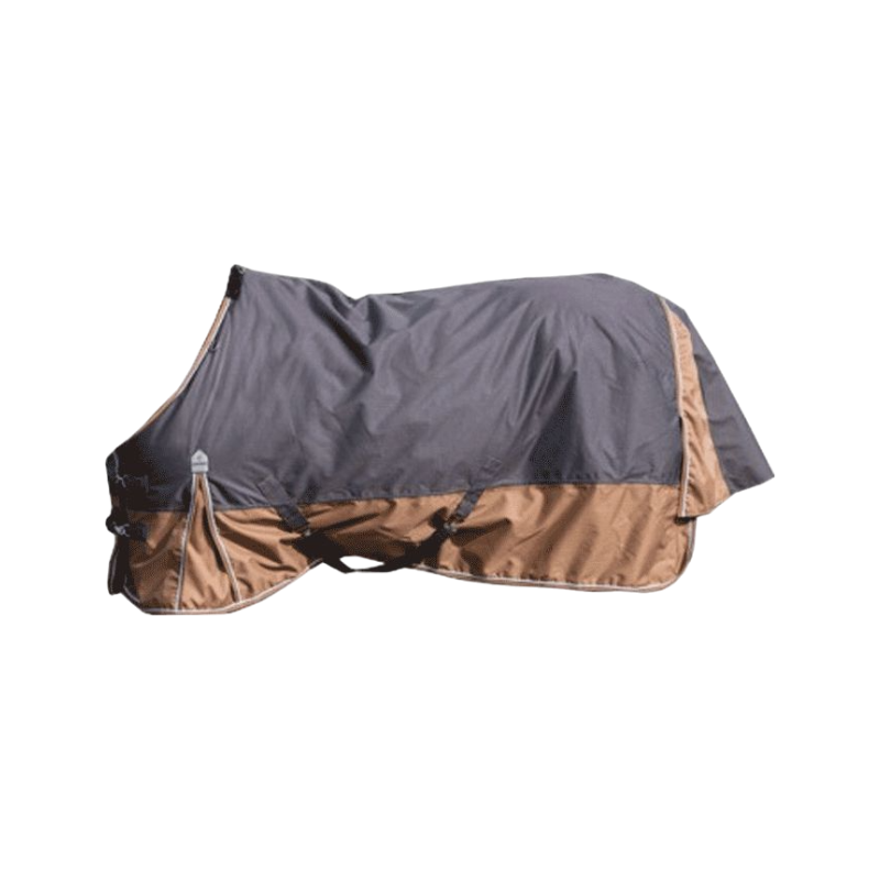Equithème - Tyrex "Aisance" 600D gray/brown outdoor blanket 0g