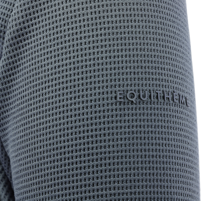 Equithème - Dames baselayer lange mouwen Originals Emily blauw/grijs | - Ohlala