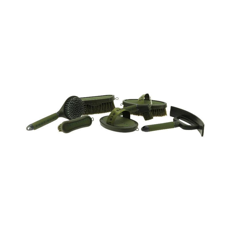 Equithème - Cure-pieds Je t'aime olive | - Ohlala