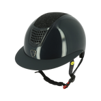 Equithème - Casco Airy LM blu lucido | - Ohlala
