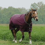 Equithème - Tyrex 1200D Burgundy Outdoor Rug 150g | - Ohlala