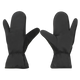 Equithème - Moritz 3-finger riding gloves black | - Ohlala
