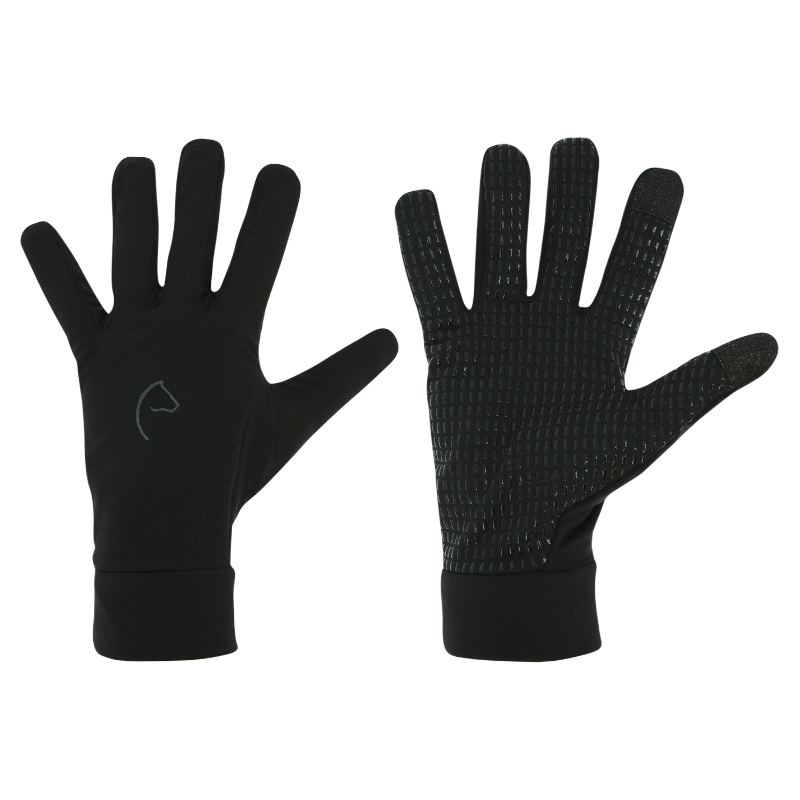 Equithème - Gants fin digital noir