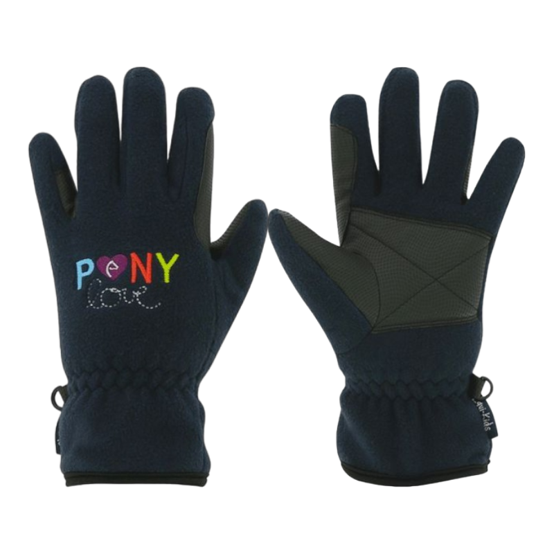 Equithème - Pony love marine gloves