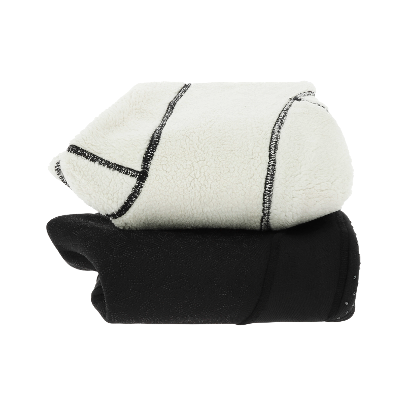 Equithème - Fleece rijlegging dames Neva Je t'aime zwart | - Ohlala