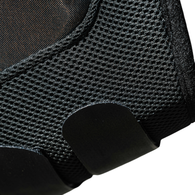 Equithème - Masque anti-mouches et UV Mesh avec oreilles et nez noir