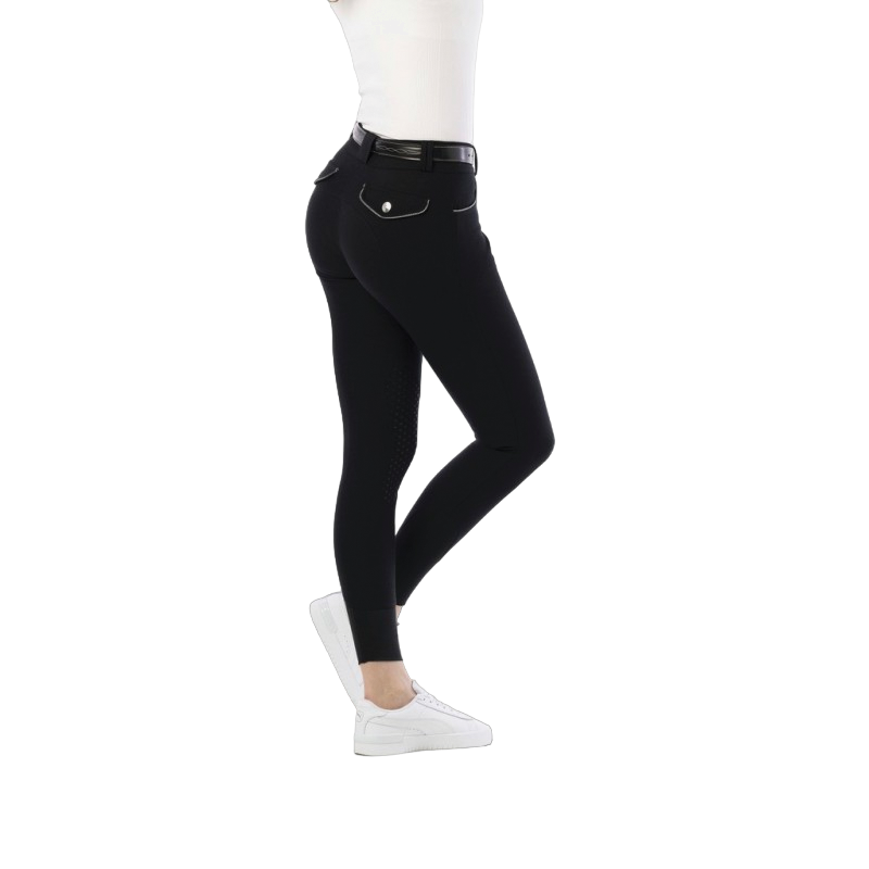 Equithème - Pantalon d'équitation femme Belinda noir | - Ohlala