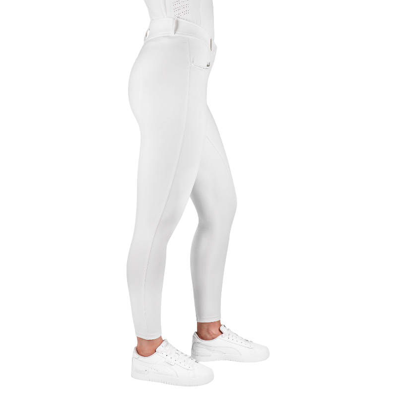 Equithème - Carly white women's riding breeches | - Ohlala