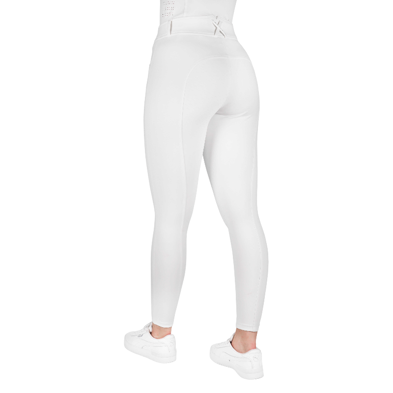 Equithème - Carly women's riding breeches white | - Ohlala