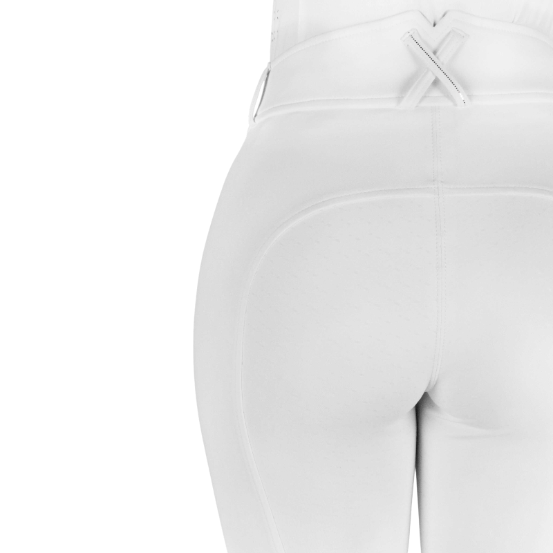 Equithème - Carly women's riding breeches white | - Ohlala