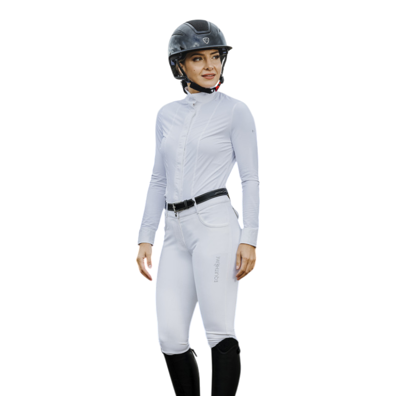 Equithème - Women's equestrian pants Beverly white 