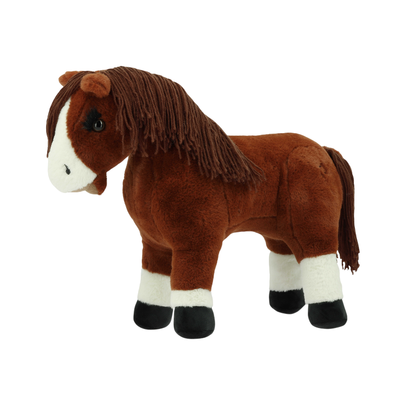 Equithème - Mini-Plüschpony Jumpy Fuchs | - Ohlala