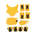 Equithème - Mini pony accessories set yellow (x5) | - Ohlala