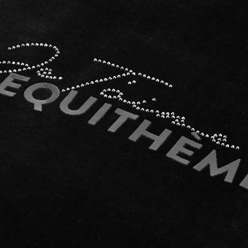Equithème - レディース長袖ジップアップスウェット Je t'aime Coline ブラック | - Ohlala
