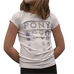 Equithème - T-shirt maniche corte bambino Lise écru | - Ohlala