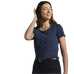 Equithème - T-shirt maniche corte donna Anna blu navy | - Ohlala