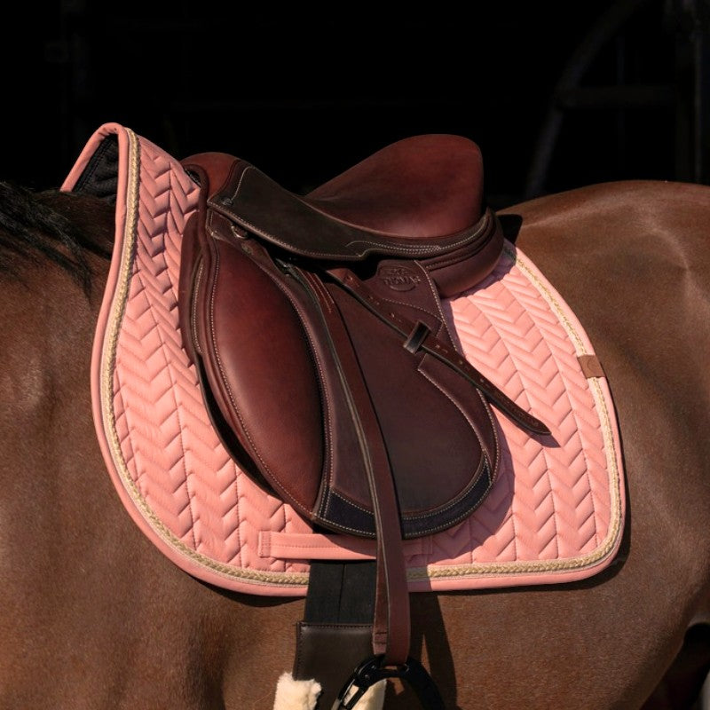 Equithème - Softy salmon saddle pad 