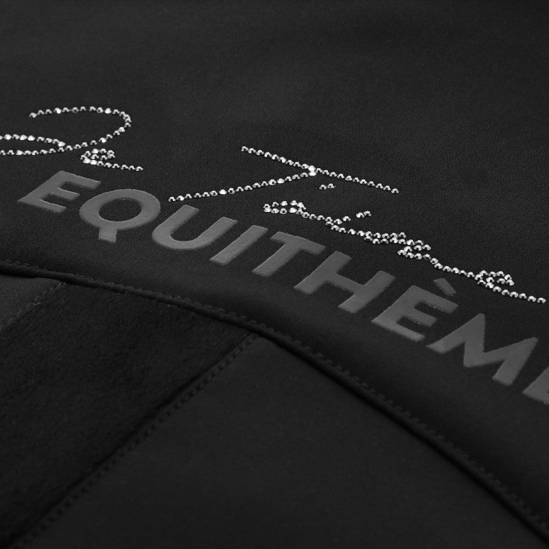 Equithème - Damen-Softshell-Jacke langarm Je t'aime Victoria schwarz | - Ohlala