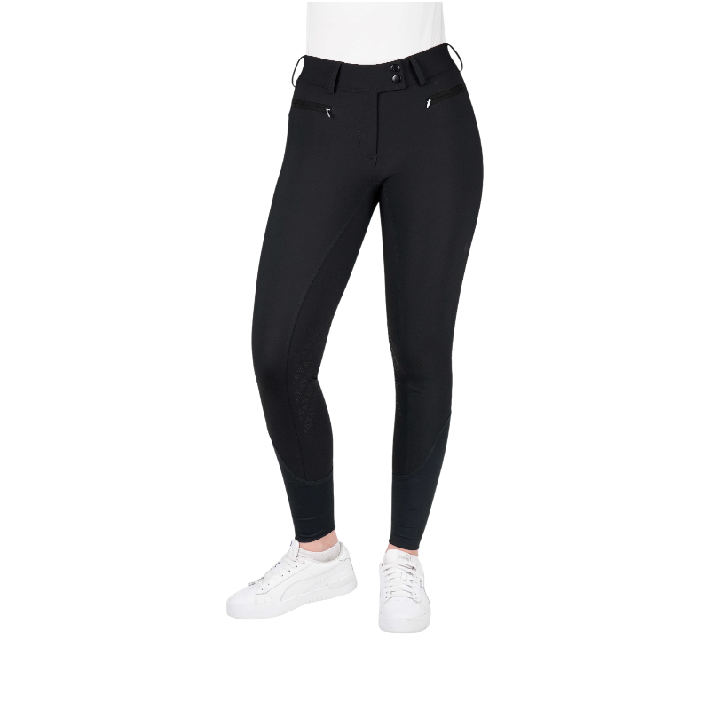 Equithème - Pantalon d'équitation femme Sally noir | - Ohlala