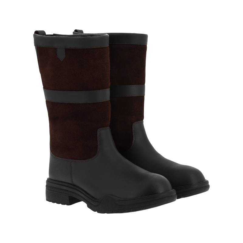 Equithème - Wodoodporne buty Country brązowe | - Ohlala