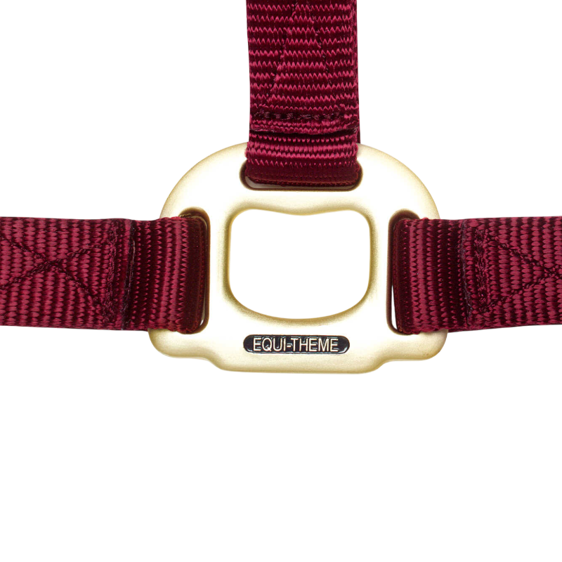 Equithème - Burgundy nylon halter