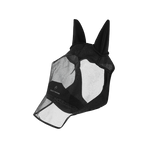 Equithème - Fly and UV Mesh Mask with ears and nose black | - Ohlala