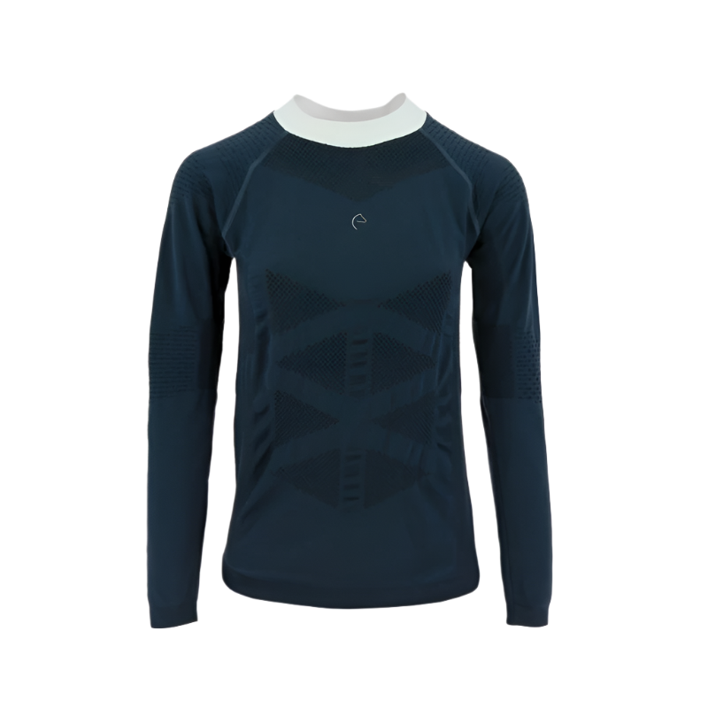 Pro Series - Seamless long sleeve polo shirt