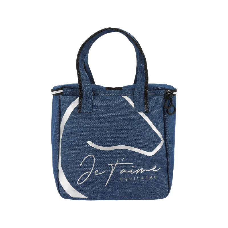 Equithème - Je T'aime Denim Groom Bag | - Ohlala