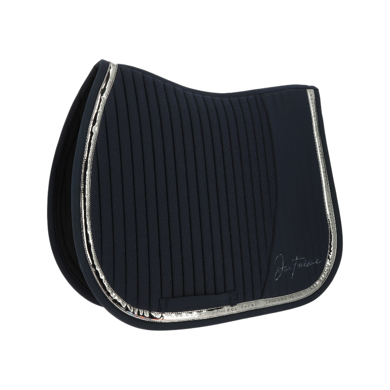 Equithème - Tapis de selle EK-Talent marine | - Ohlala