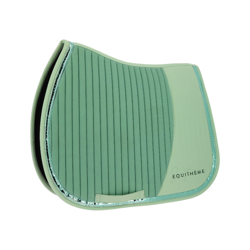 Equithème - Tapis de selle EK-Talent vert clair | - Ohlala
