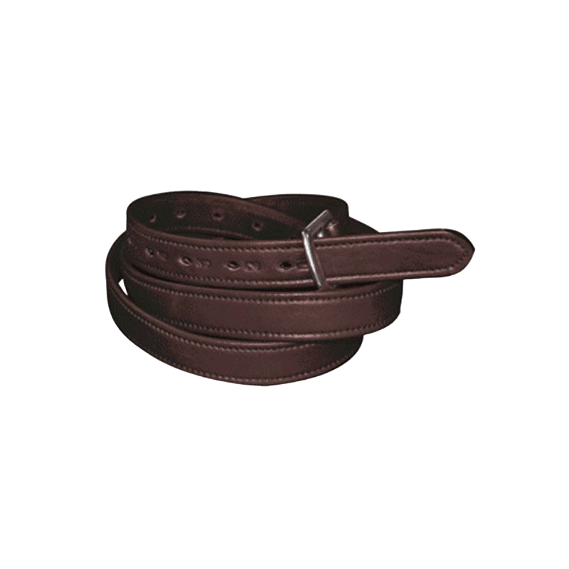 Flags &amp; Cup - Sheathed nylon and brown leather stirrup leathers