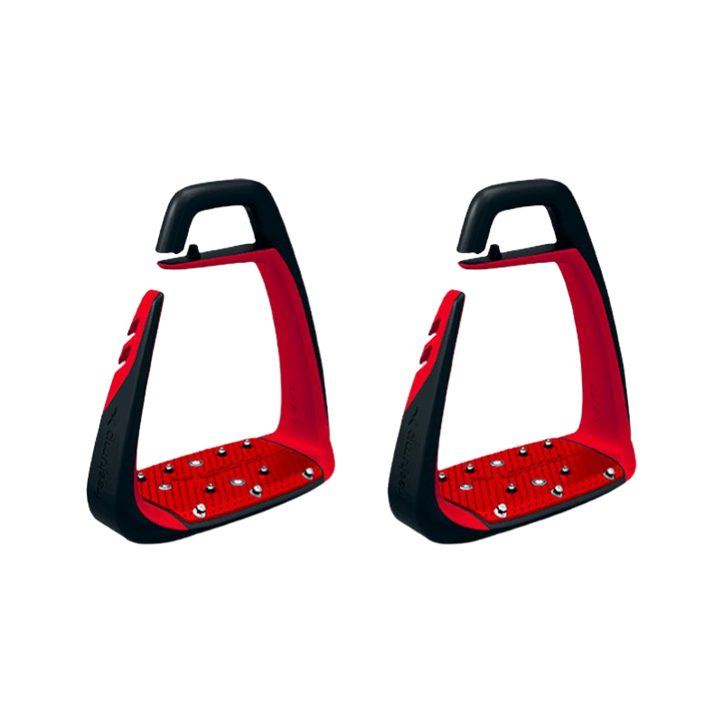 Freejump - Soft'Up Classic Stirrups Black / Red