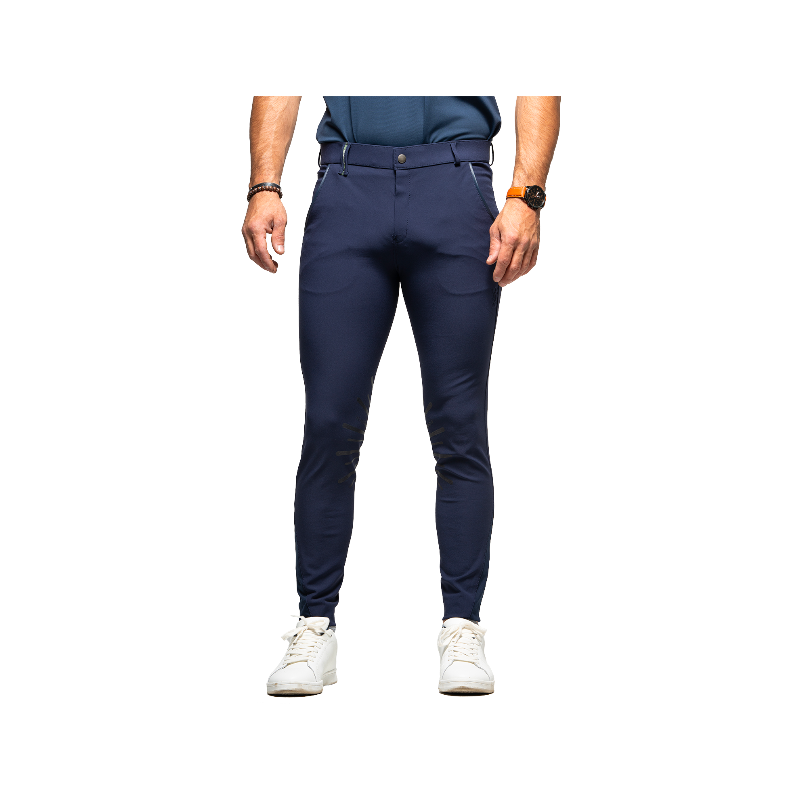Flags & Cup - Pantalon d'équitation homme Lorenzo marine