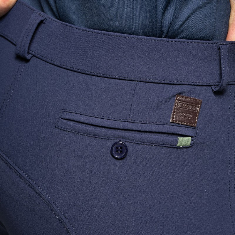 Flags & Cup - Men's equestrian pants Lorenzo navy 