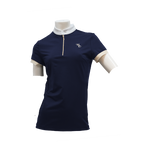 Flags & Cup - Andria girls' short-sleeve show polo navy | - Ohlala
