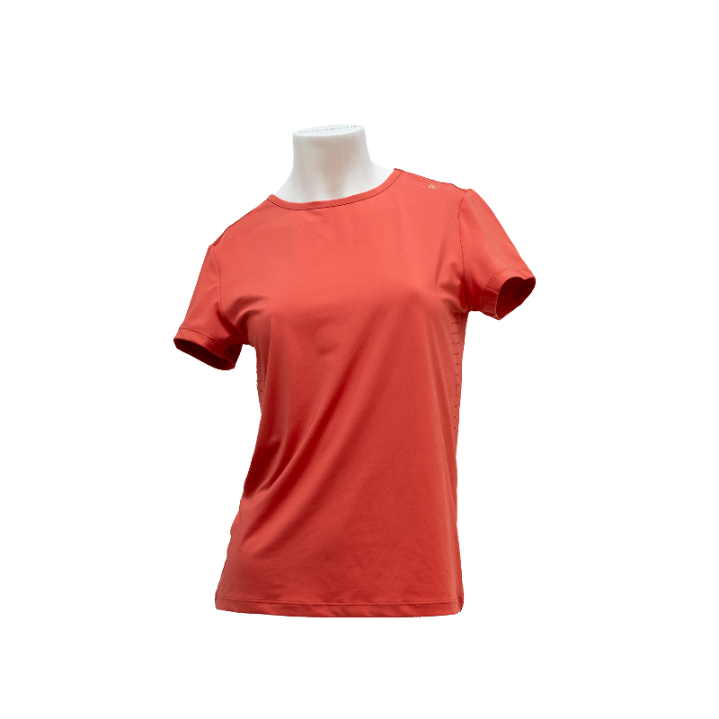 Flags & Cup - Women's short sleeve T-shirt Casoria cherry 