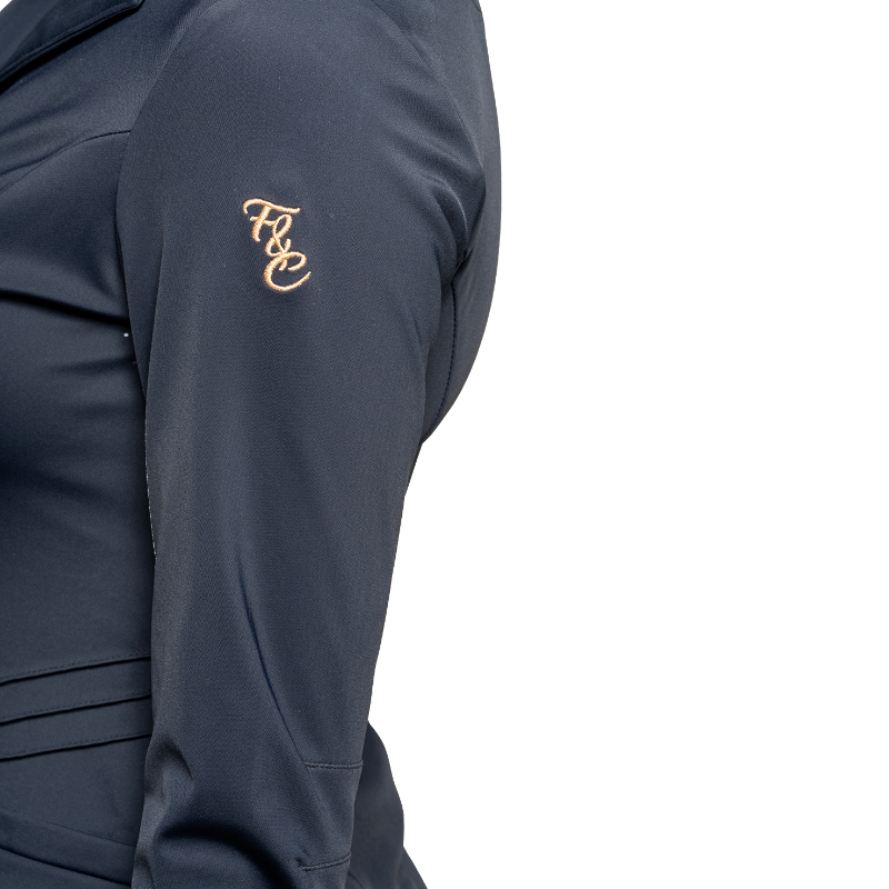 Flags & Cup - Victoria navy competition jacket for women 