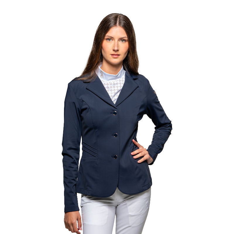 Flags & Cup - Veste de concours fille Victoria marine