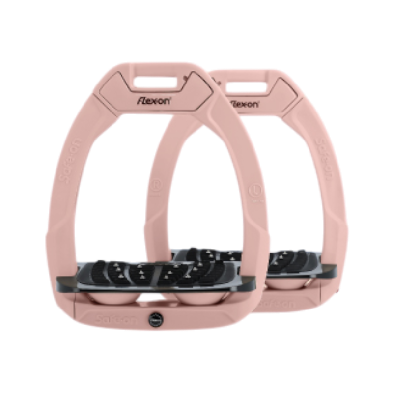 Flex On - Édition limitée - Étriers de sécurité Safe On incliné ultra grip peach