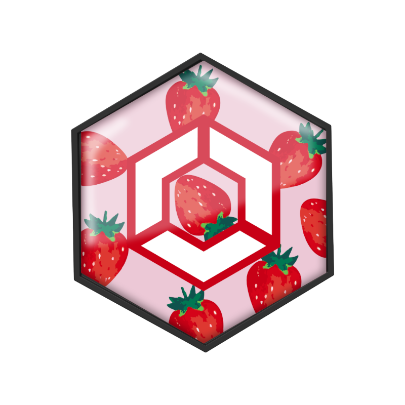 Flex On - Sticker casque Armet Trex On Fruits fraises