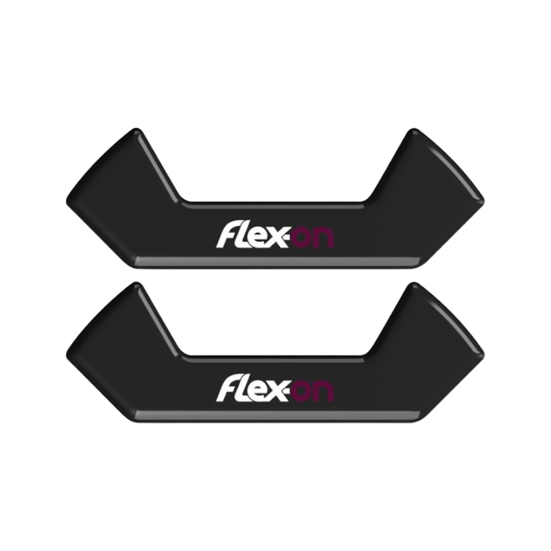 Flex On - Safe On "On" stickers black/plum