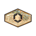 Flex On - Sticker casco Armet Paillettes dorate
